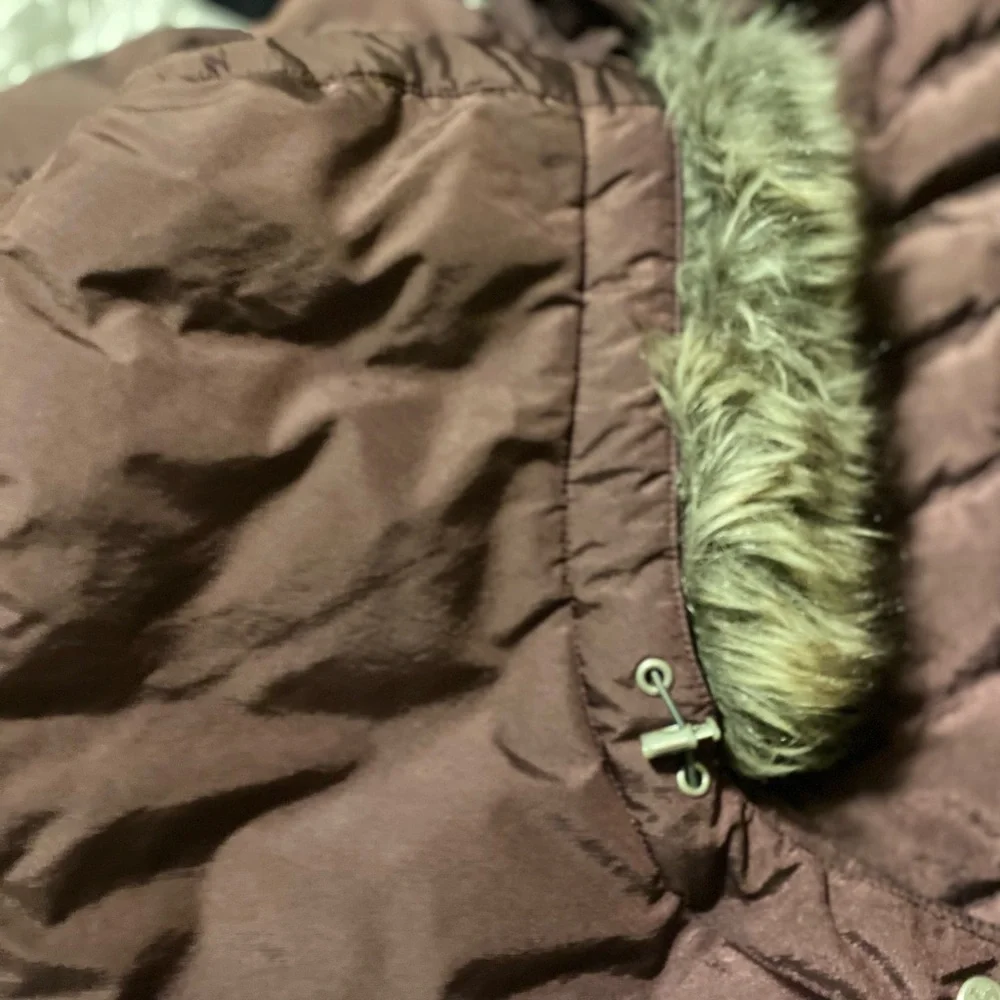 Eddie Bauer Down women’s  mid thigh Parka size Small petite‎